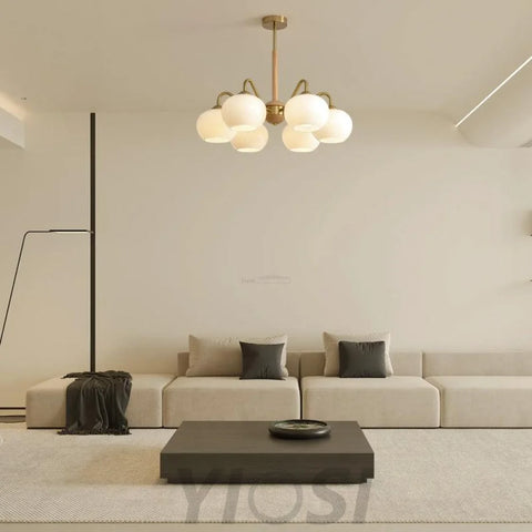 Hans Bergstrom Chandelier ∅ 22.8″ - Bend-1-Yiosilamp