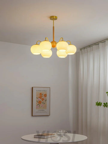 Hans Bergstrom Chandelier ∅ 22.8″ - Bend-1-Yiosilamp