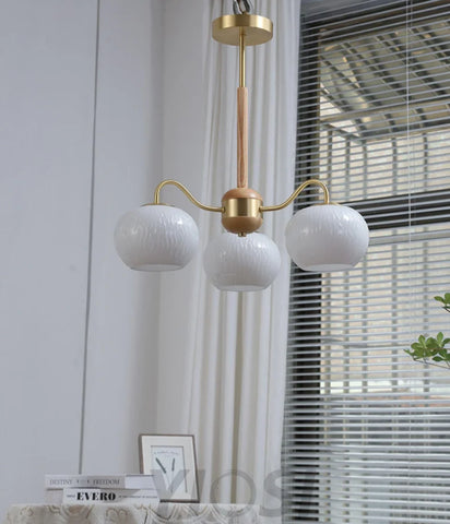 Hans Bergstrom Chandelier ∅ 22.8″ - Bend-1-Yiosilamp