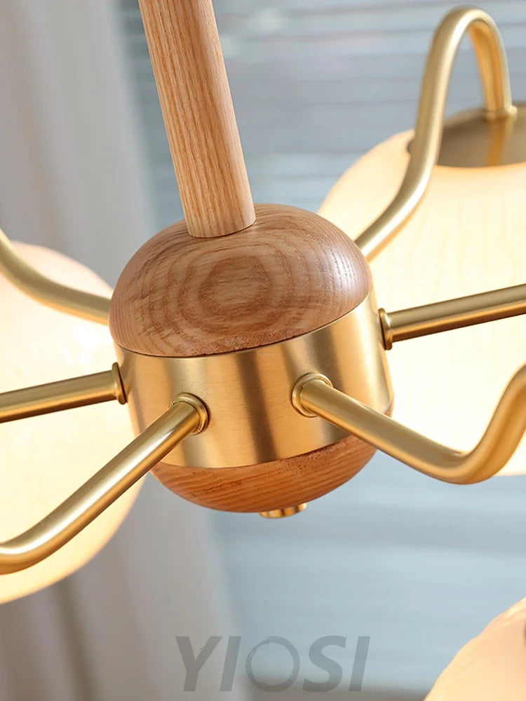 Hans Bergstrom Chandelier ∅ 22.8″ - Bend-1-Yiosilamp