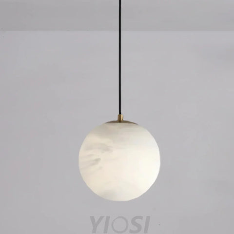 Hansa Alabaster Ball Pendant Island Mini Light