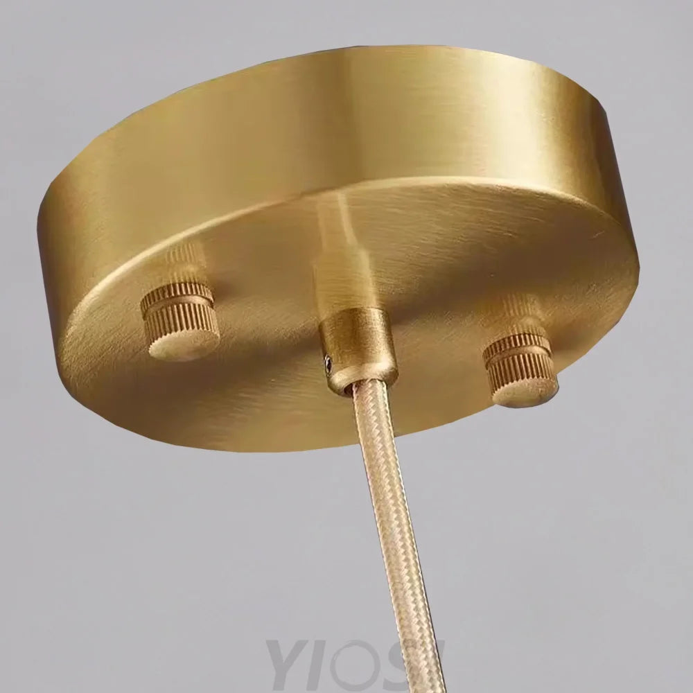 Hansa Alabaster Ball Pendant Island Mini Light
