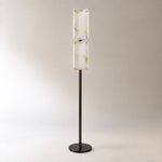 Harmon Modern Alabaster Floor Lamp 65.4" H – lights off