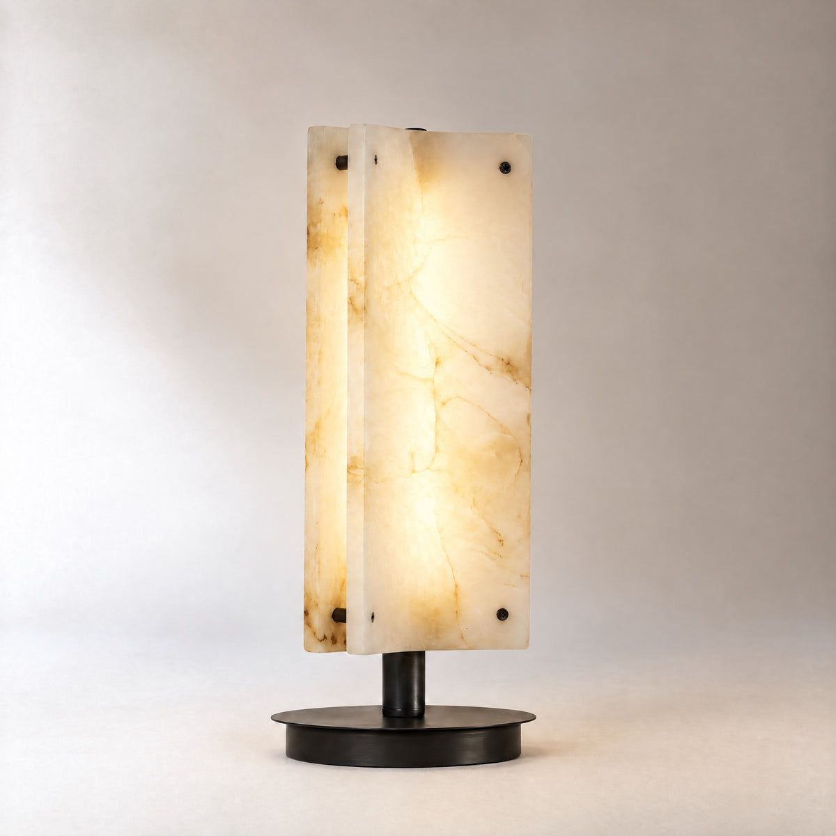 Harmon Modern Alabaster Table Lamp 6.3"