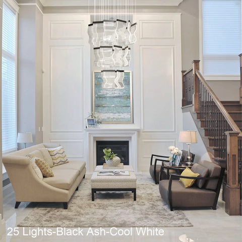 Helia Luxury Modern Staircase Chandelier - Helia-1-Yiosilamp