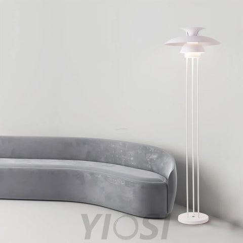 Henningsen Floor Lamp  ∅ 18.1″ - Geometry-1-Yiosilamp