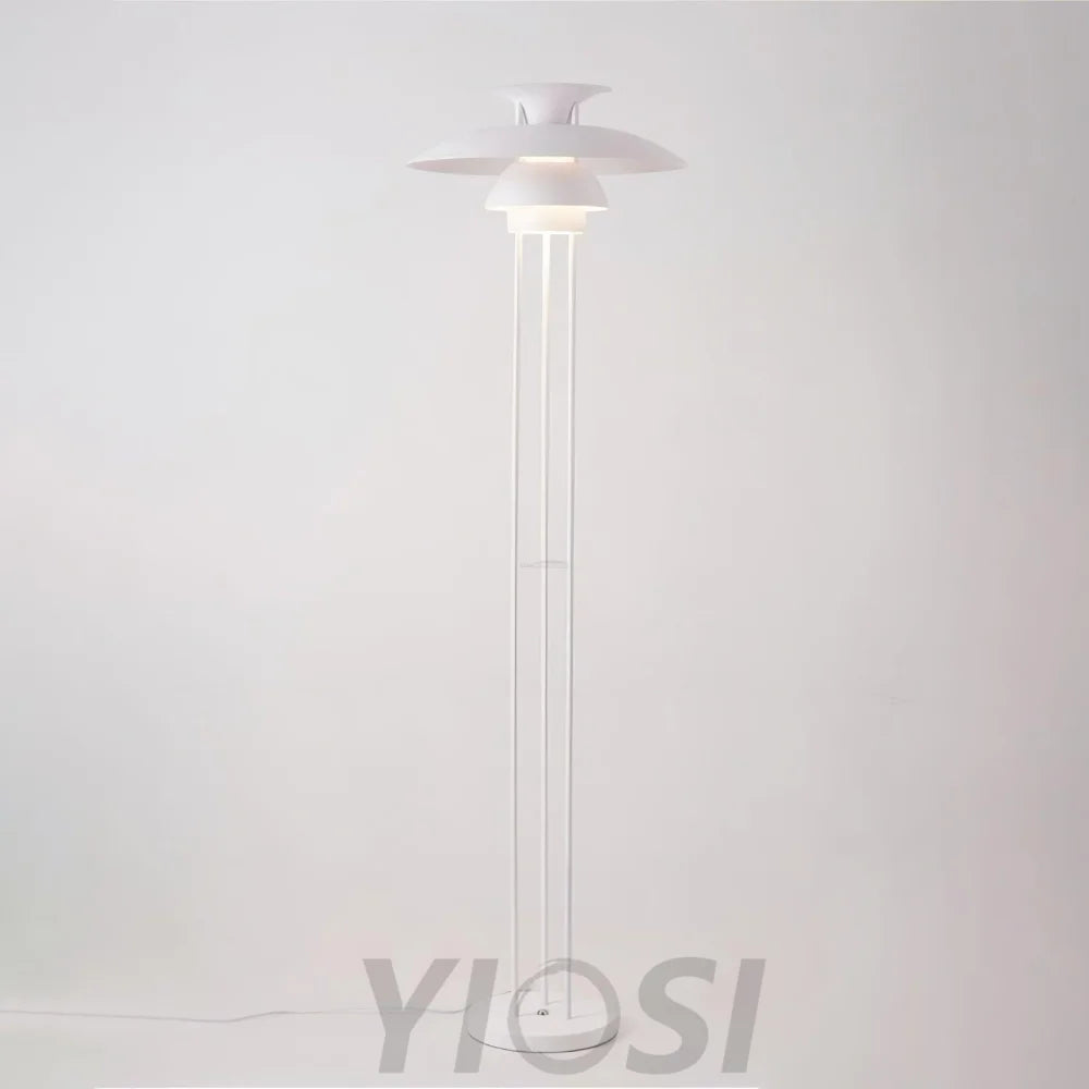 Henningsen Floor Lamp  ∅ 18.1″ - Geometry-1-Yiosilamp