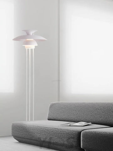 Henningsen Floor Lamp  ∅ 18.1″ - Geometry-1-Yiosilamp