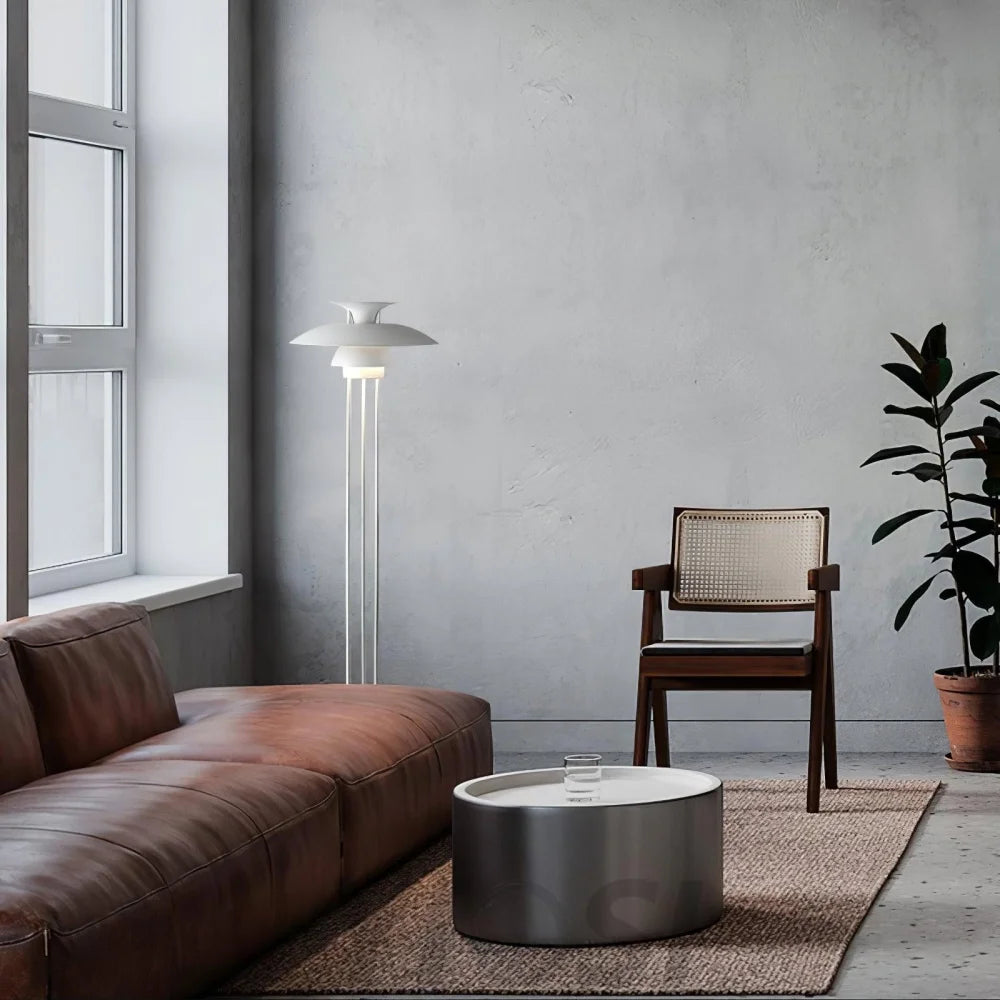 Henningsen Floor Lamp  ∅ 18.1″ - Geometry-1-Yiosilamp