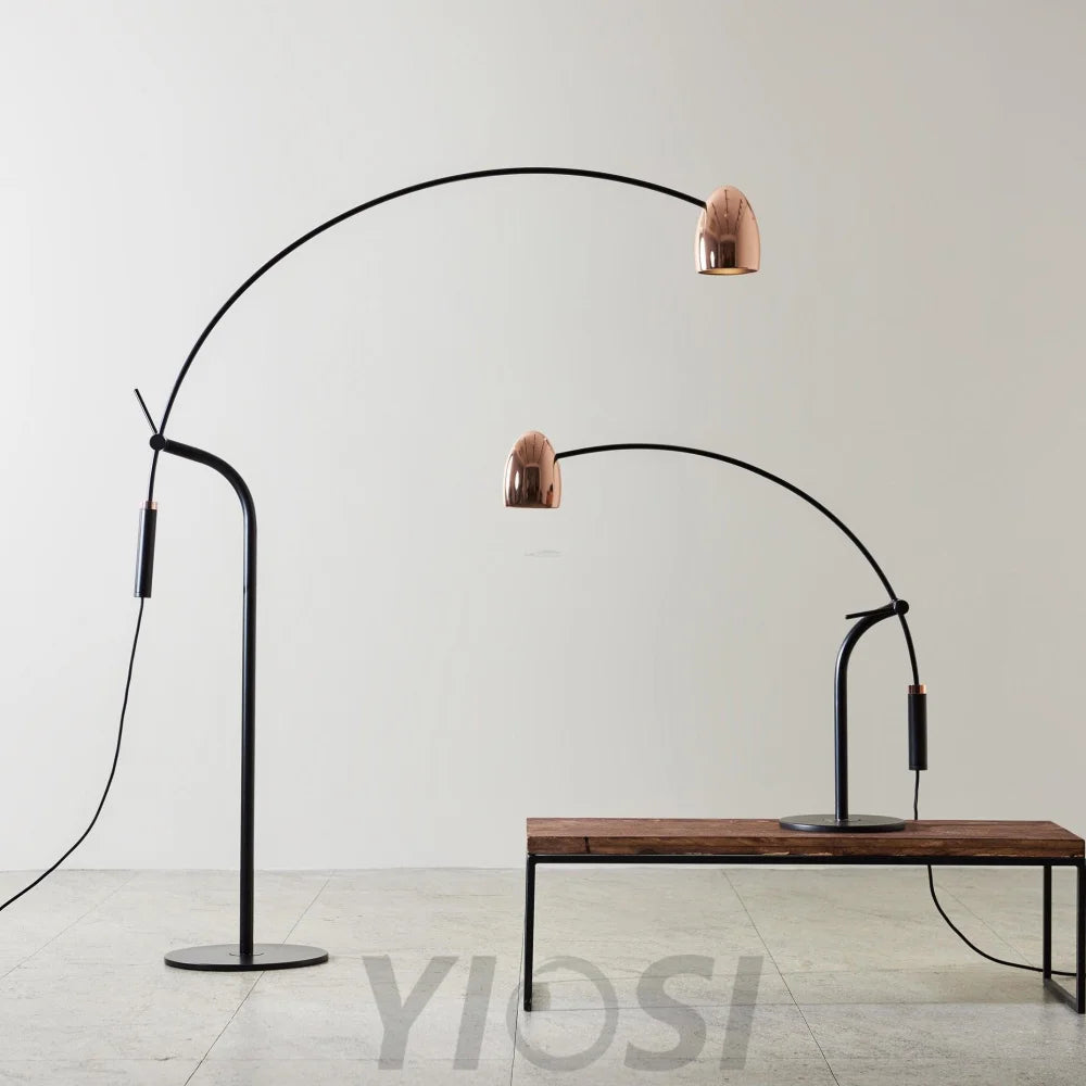 Hercules Floor Lamp ∅ 45.3″ - Bent-1-Yiosilamp