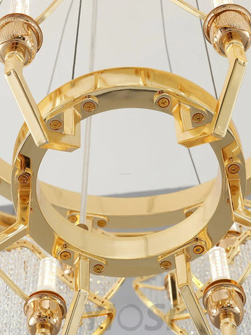 Holly Chandelier with 4/12/24 heads - Yiosilamp