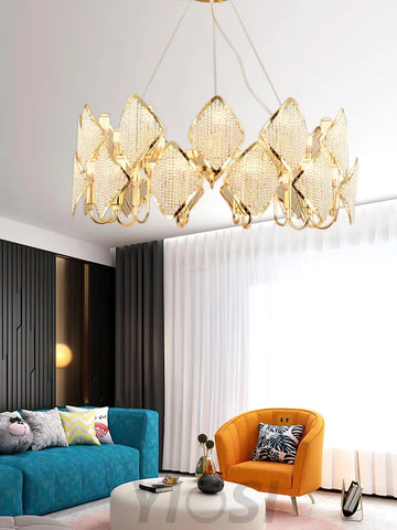 Holly Chandelier with 4/12/24 heads - Yiosilamp
