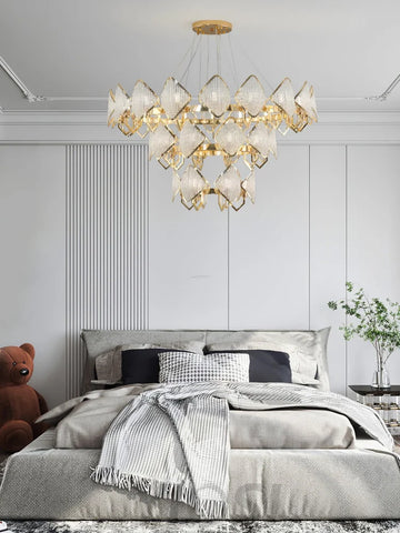 Holly Chandelier with 4/12/24 heads - Yiosilamp