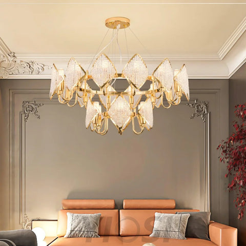 Holly Chandelier with 4/12/24 heads - Yiosilamp