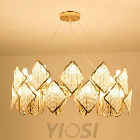 Holly Chandelier with 4/12/24 heads - Yiosilamp
