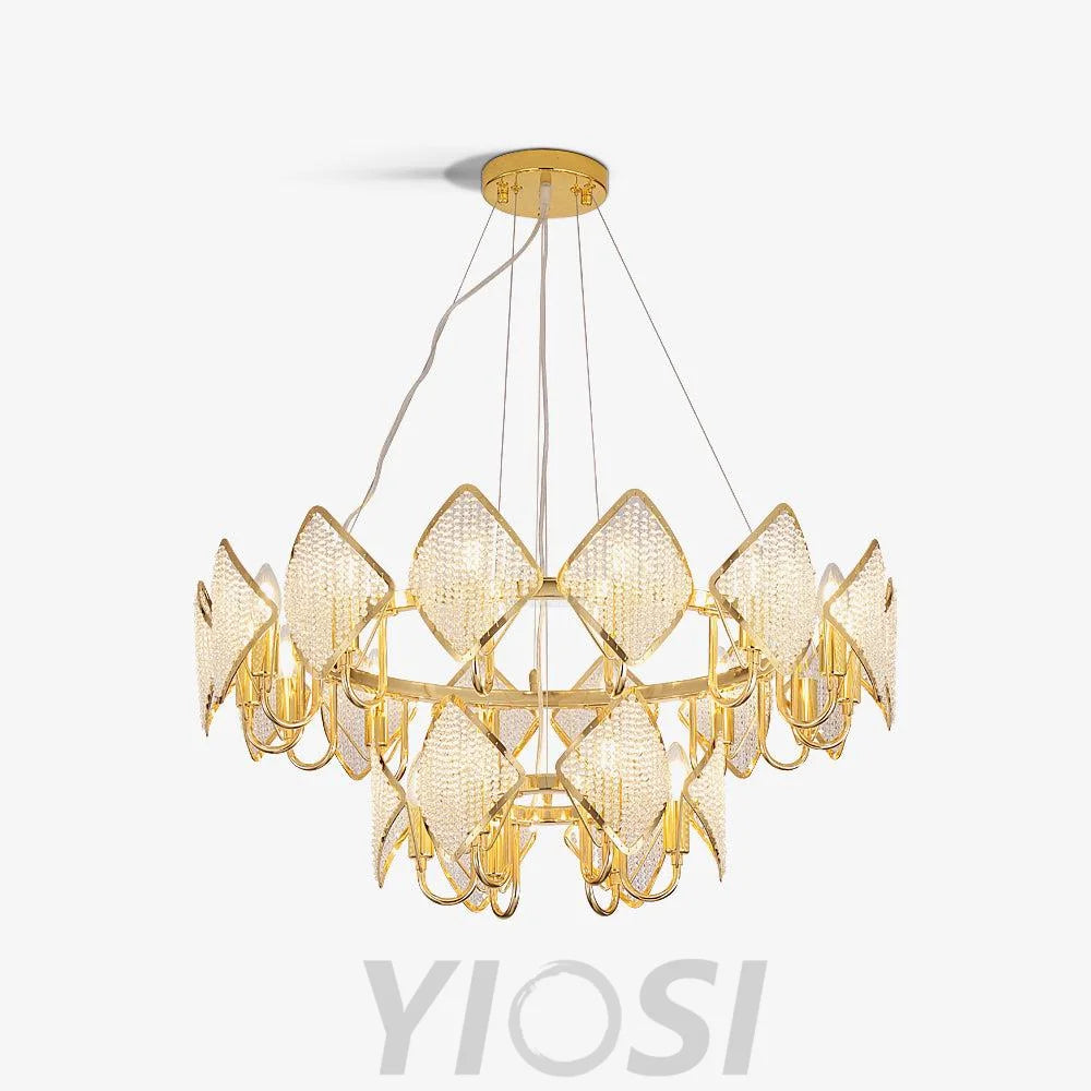 Holly Chandelier with 4/12/24 heads - Yiosilamp