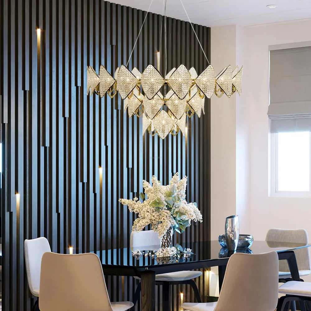 Holly Chandelier with 4/12/24 heads - Yiosilamp