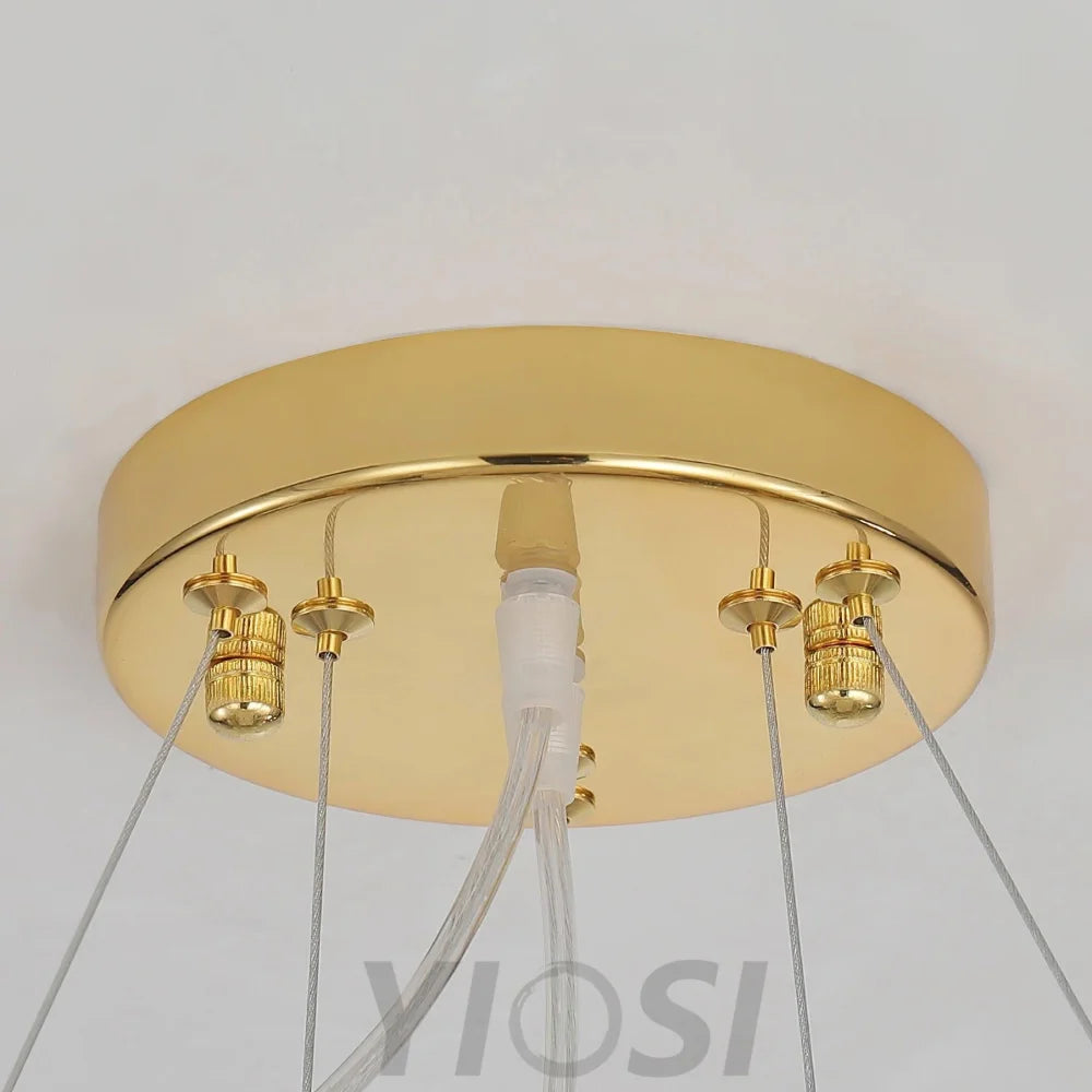Holly Chandelier with 4/12/24 heads - Yiosilamp