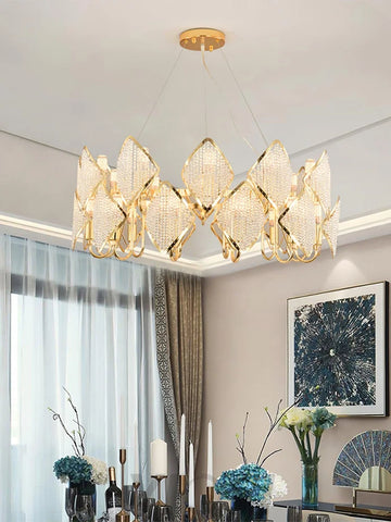 Holly Chandelier with 4/12/24 heads - Yiosilamp