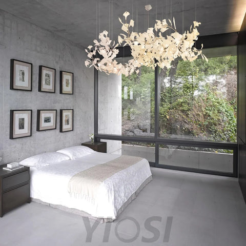 Hot Sale Gingko Linear Chandelier Branch