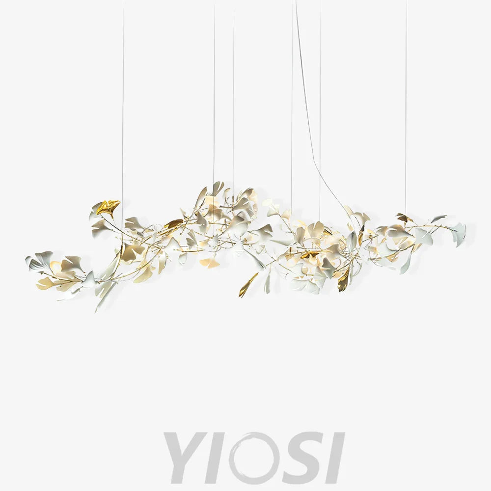 Hot Sale Gingko Linear Chandelier Branch