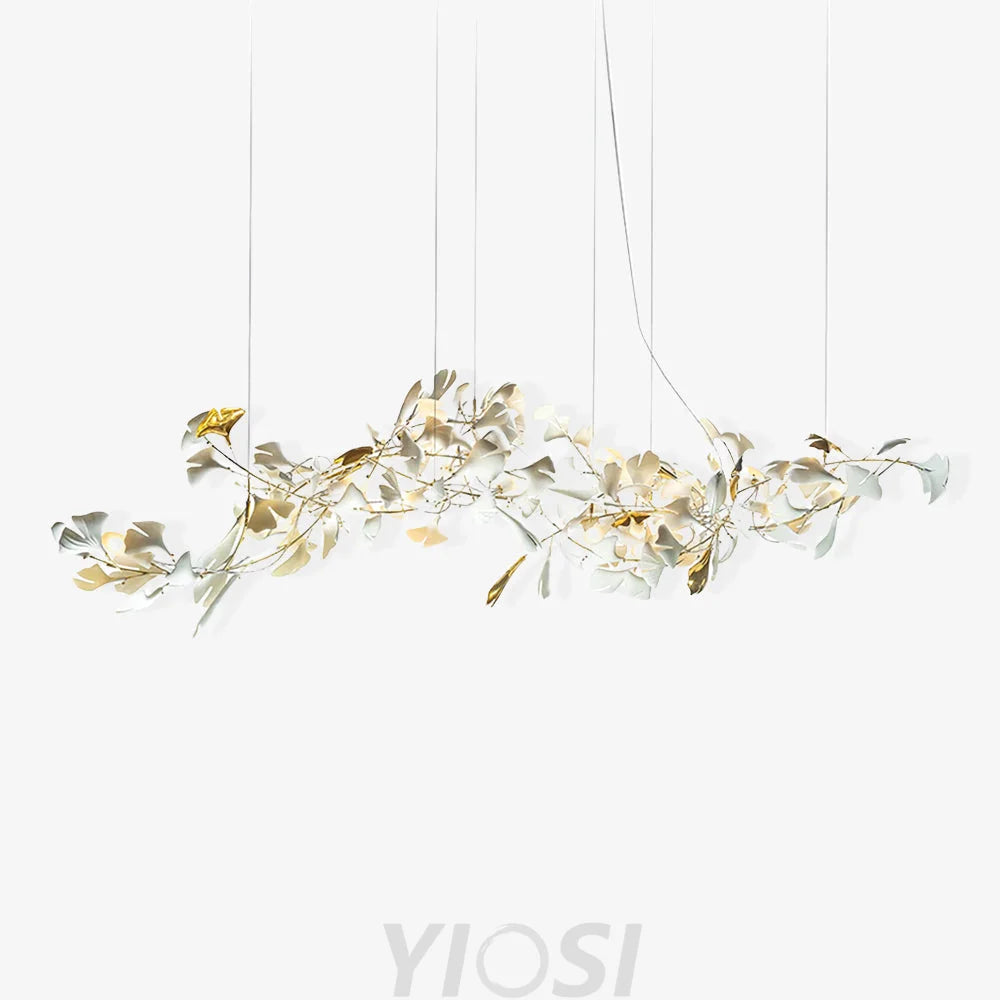 Hot Sale Gingko Linear Chandelier Branch