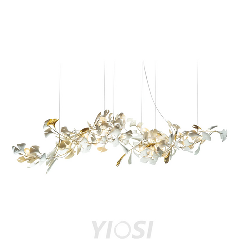 Hot Sale Gingko Linear Chandelier Branch