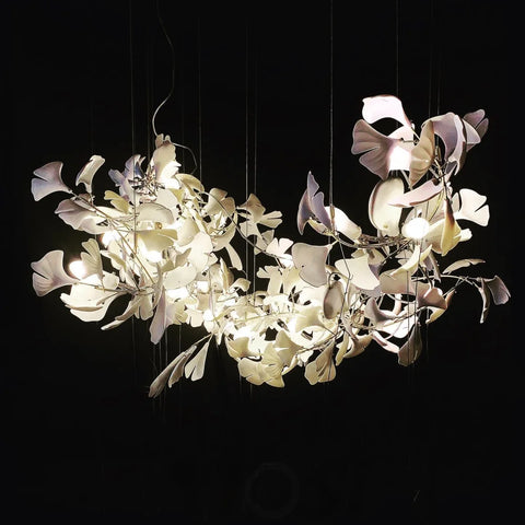 Hot Sale Gingko Linear Chandelier Branch