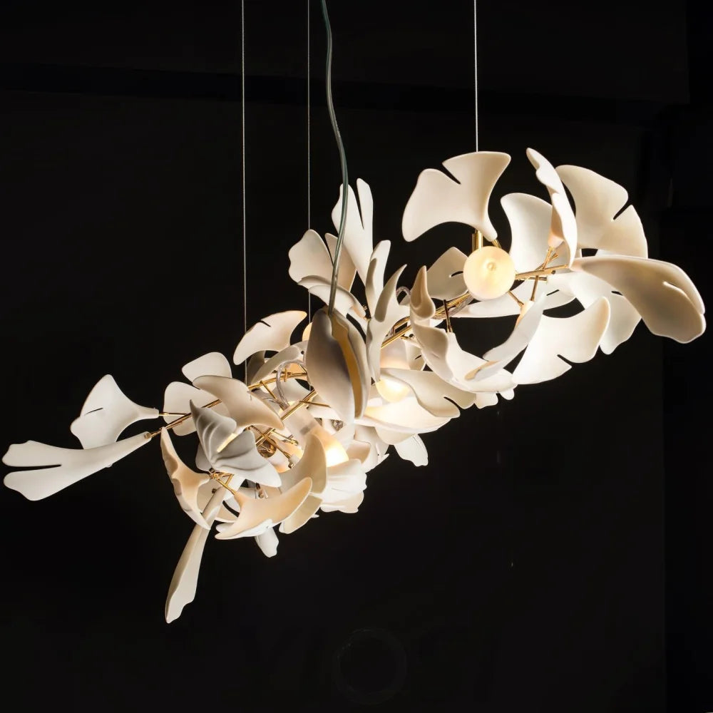 Hot Sale Gingko Linear Chandelier Branch