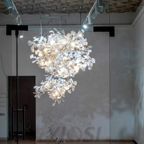 Hot Sale Gingko Linear Chandelier Branch