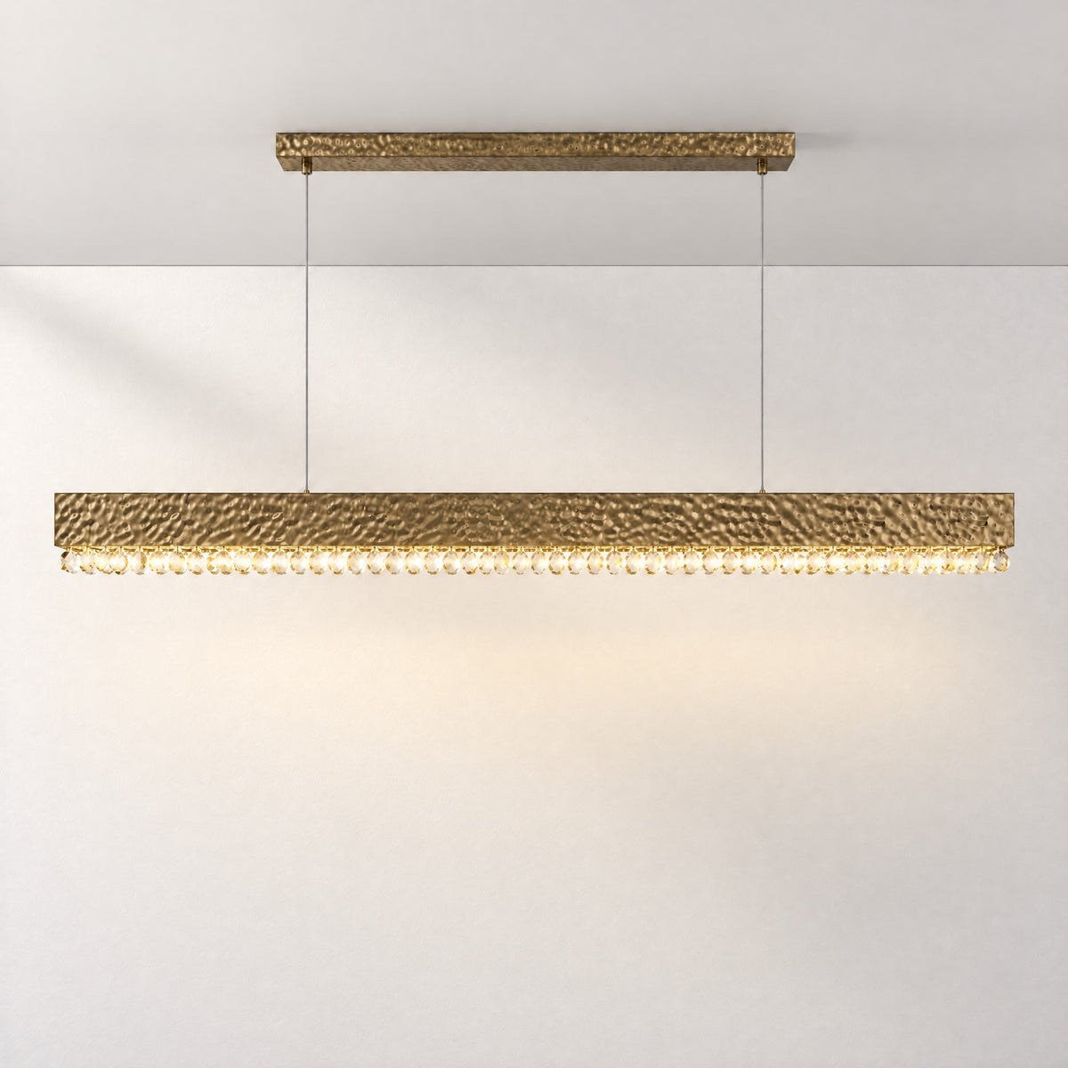 Hudson Crystal Linear Chandelier