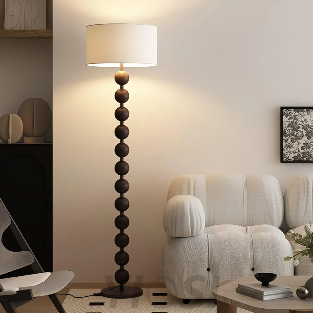 Hugo Barbell Floor Lamp  ∅ 15.7″ - Yiosilamp