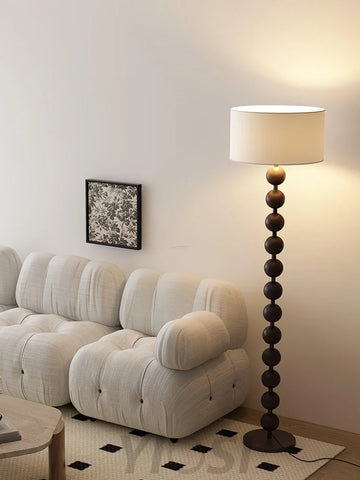 Hugo Barbell Floor Lamp  ∅ 15.7″ - Yiosilamp