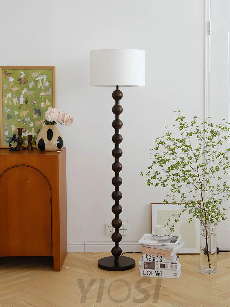 Hugo Barbell Floor Lamp  ∅ 15.7″ - Yiosilamp