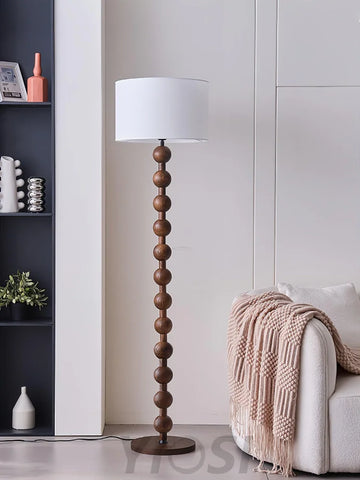 Hugo Barbell Floor Lamp  ∅ 15.7″ - Yiosilamp