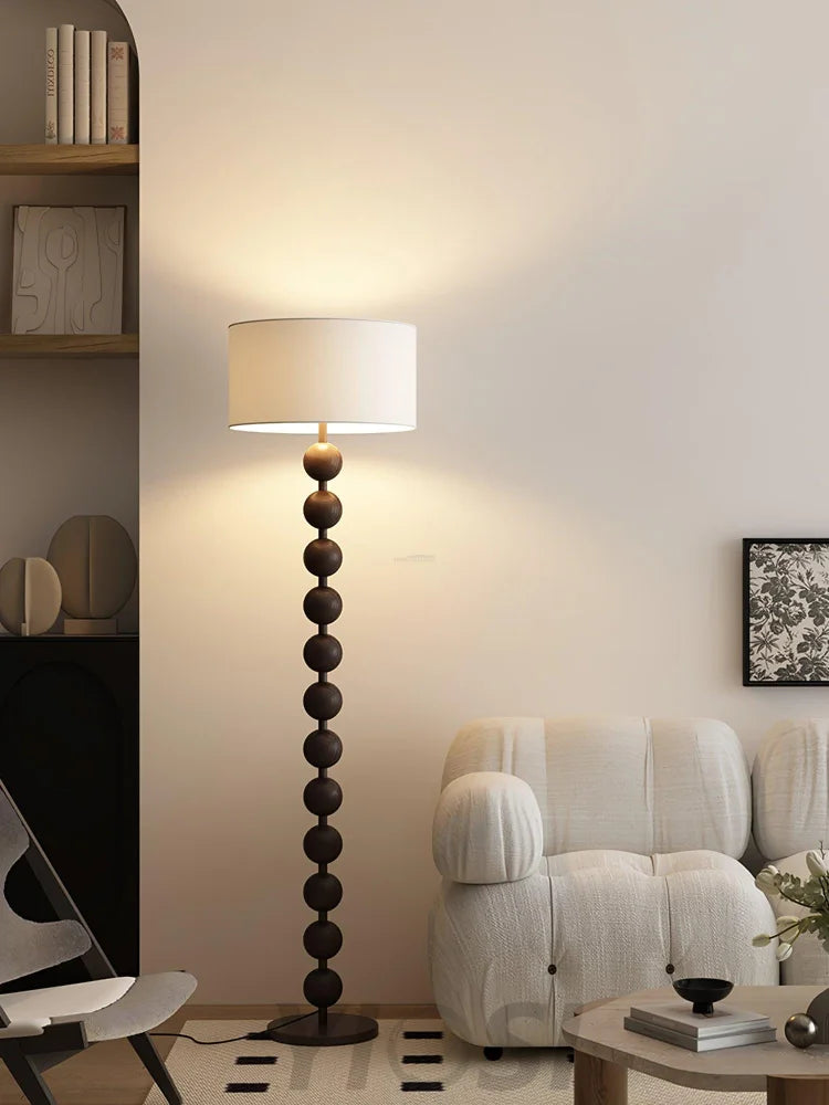 Hugo Barbell Floor Lamp  ∅ 15.7″ - Yiosilamp