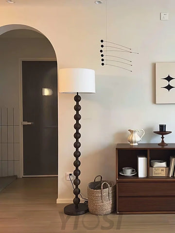 Hugo Barbell Floor Lamp  ∅ 15.7″ - Yiosilamp