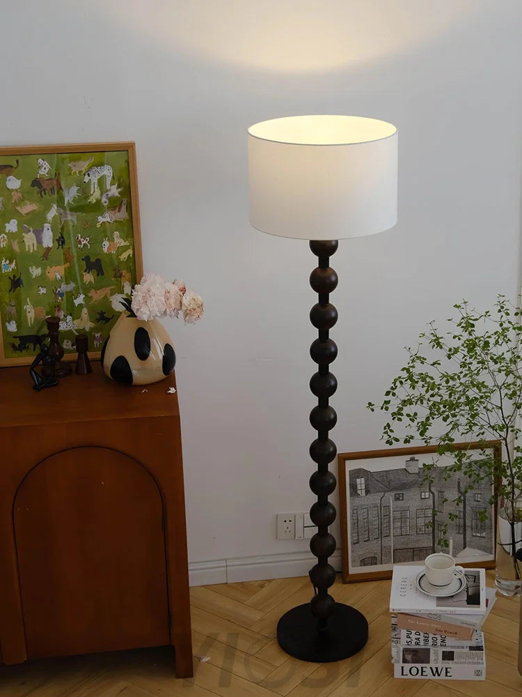 Hugo Barbell Floor Lamp  ∅ 15.7″ - Yiosilamp