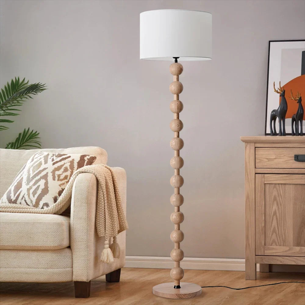 Hugo Barbell Floor Lamp  ∅ 15.7″ - Yiosilamp