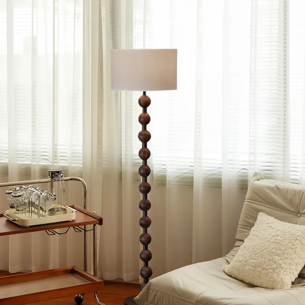 Hugo Barbell Floor Lamp  ∅ 15.7″ - Yiosilamp