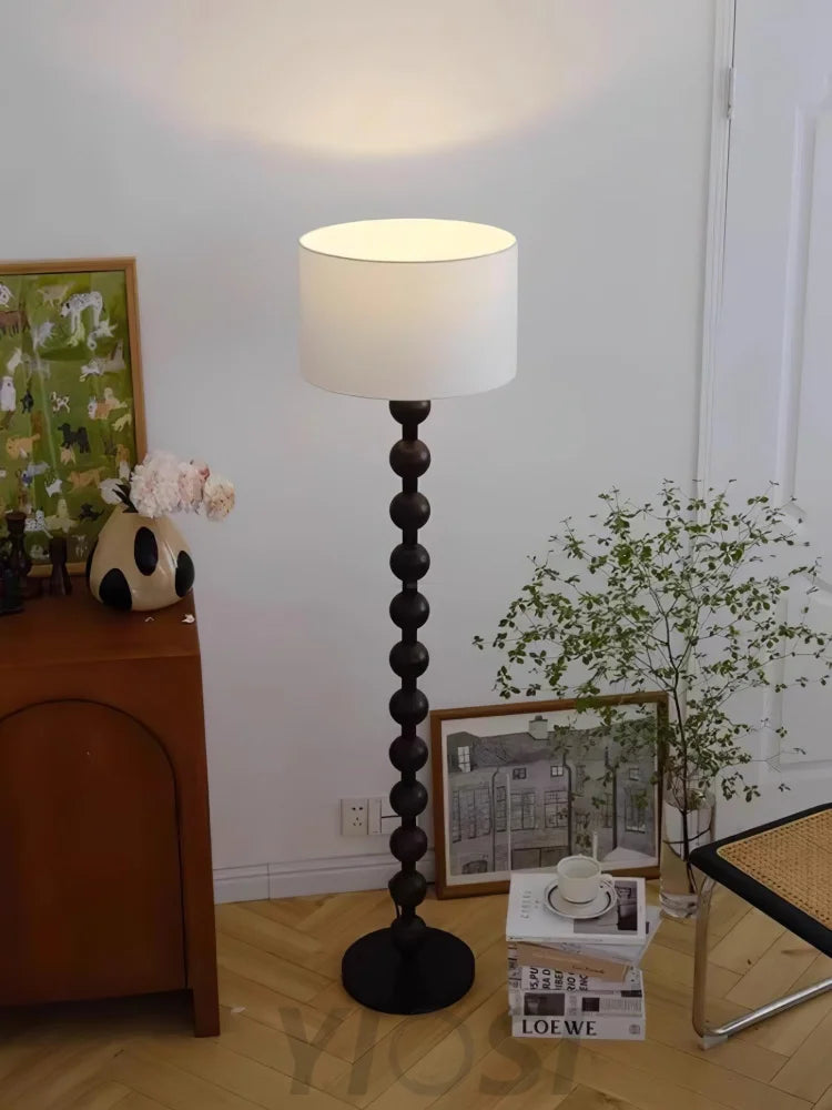 Hugo Barbell Floor Lamp  ∅ 15.7″ - Yiosilamp