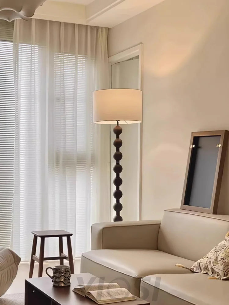 Hugo Barbell Floor Lamp  ∅ 15.7″ - Yiosilamp