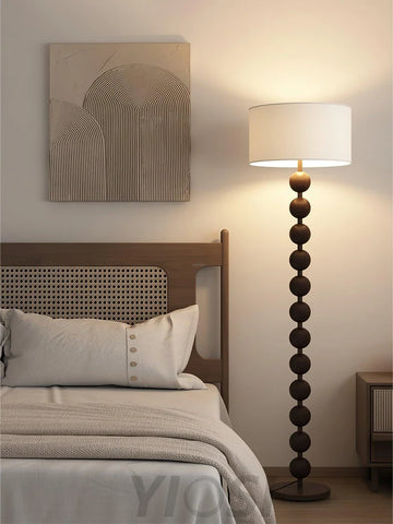 Hugo Barbell Floor Lamp  ∅ 15.7″ - Yiosilamp