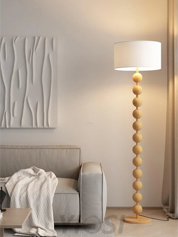 Hugo Barbell Floor Lamp  ∅ 15.7″ - Yiosilamp