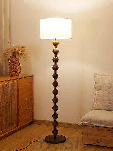 Hugo Barbell Floor Lamp  ∅ 15.7″ - Yiosilamp