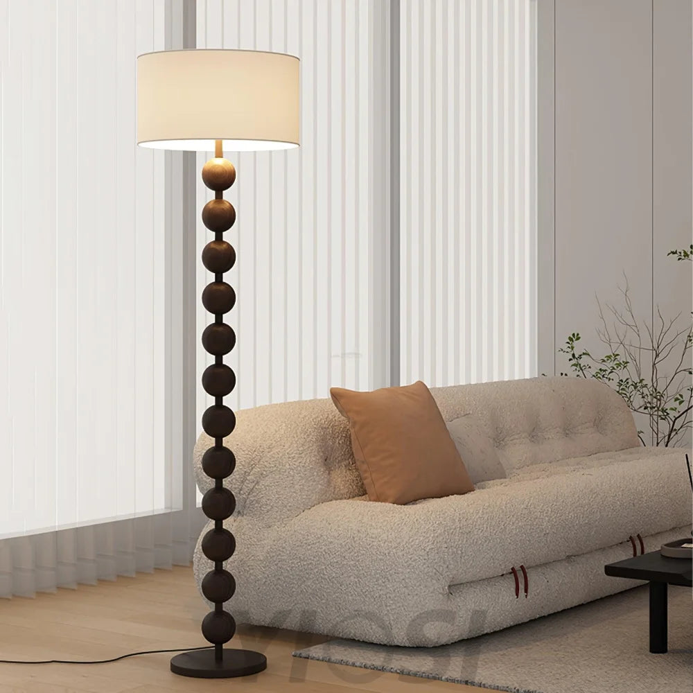 Hugo Barbell Floor Lamp  ∅ 15.7″ - Yiosilamp