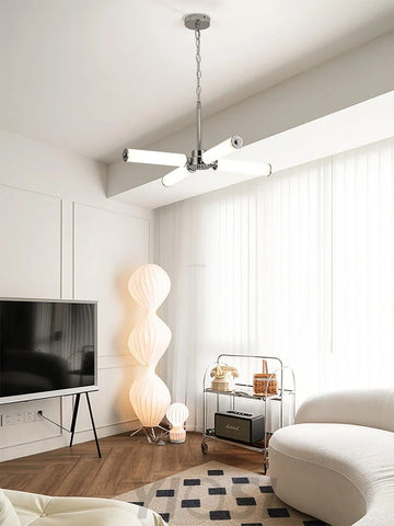Huntington LED Chandelier ∅ 23.6″ - Tube-1-Yiosilamp
