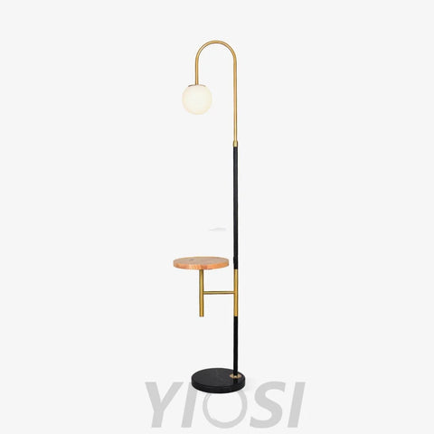 Hyde Floor Lamp  W 13″ - Bent-1-Yiosilamp