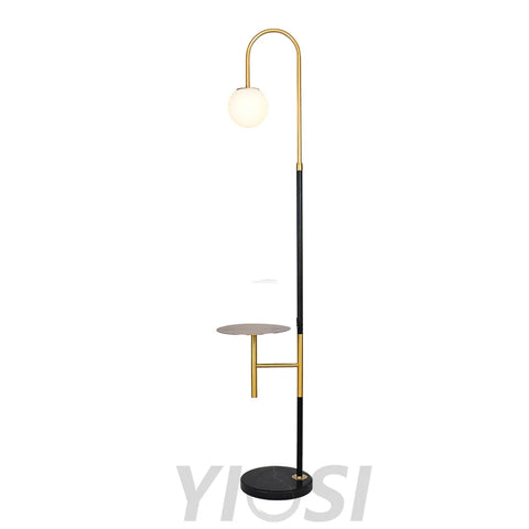 Hyde Floor Lamp  W 13″ - Bent-1-Yiosilamp