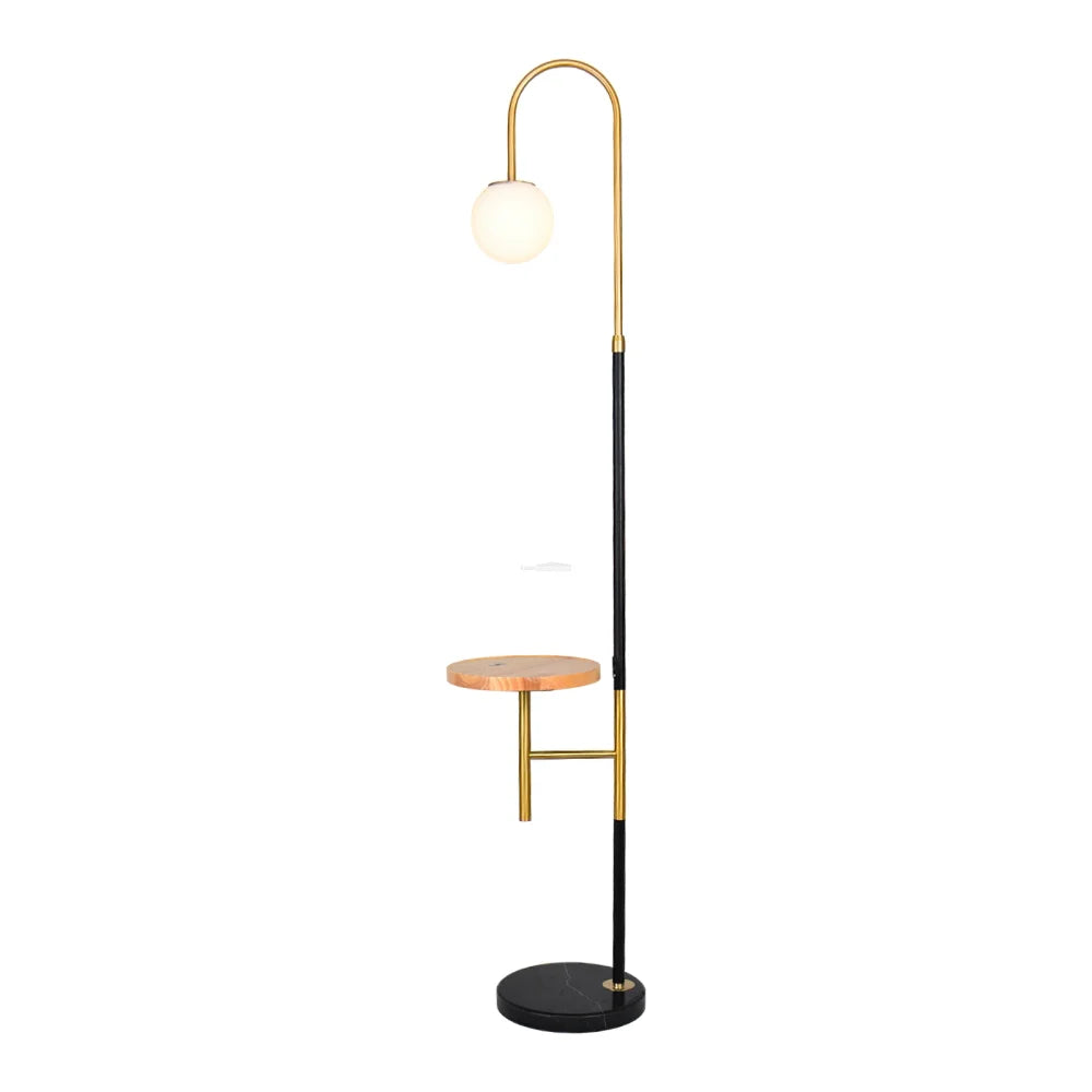 Hyde Floor Lamp  W 13″ - Bent-1-Yiosilamp